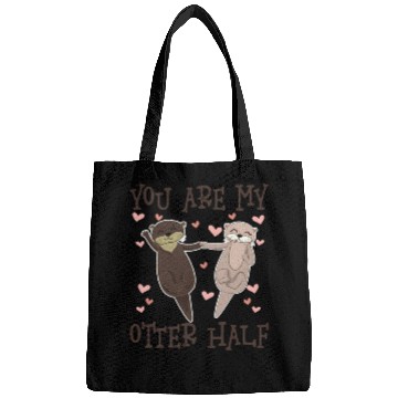 Discover You Are My Otter Half Valentines Day Bags