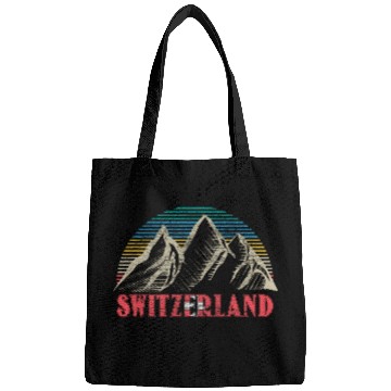 Discover Switzerland Alps Flag Gift Idea Bags