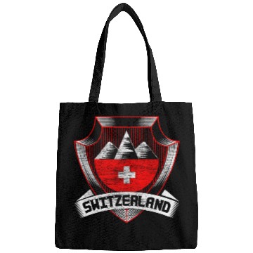 Discover Switzerland Neutrality Flag Bags