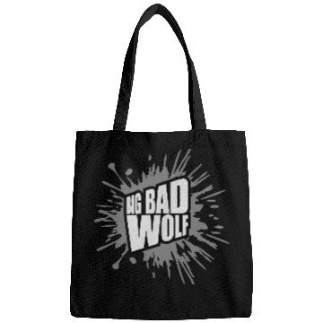Discover big bad wolf quote Bags
