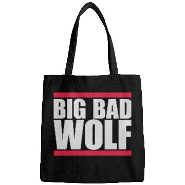 Discover big bad wolf quote Bags