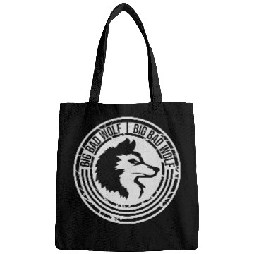 Discover big bad wolf quote Bags