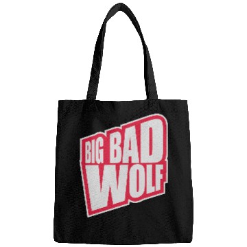 Discover big bad wolf quote Bags
