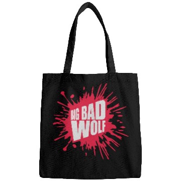 Discover big bad wolf quote Bags