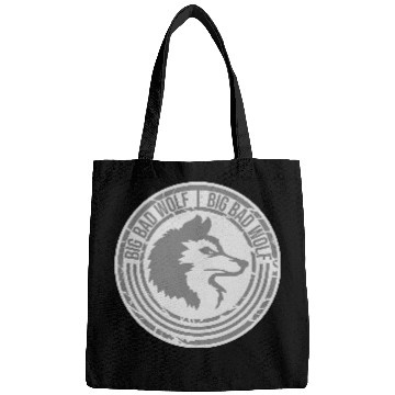 Discover big bad wolf quote Bags