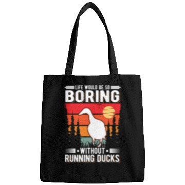 Discover Running Duck Gift Bottle Bags