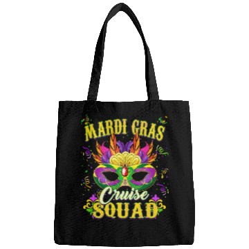 Discover Mardi Gras Cruise Sqaud Bags
