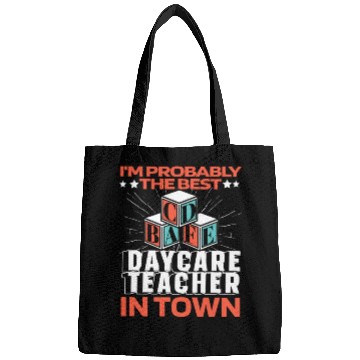 Discover Daycare Teacher Funny Bags