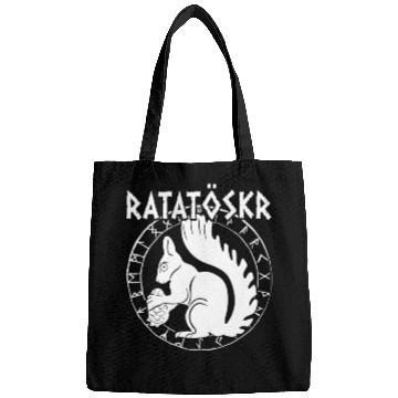 Discover Ratatoskr Norse Squirrel Viking Vikings Bags
