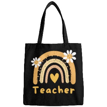 Discover Cute Yellow Floral Teacher Bags