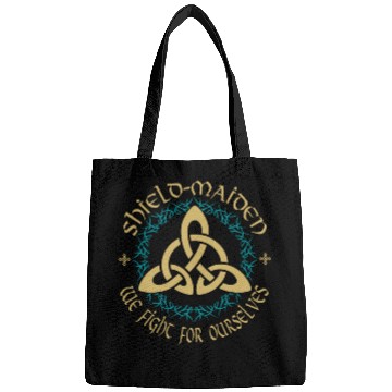 Discover Shield-Maiden Celtic Knot Vikings Viking Bags
