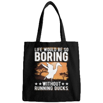 Discover Running Duck Gift Bottle Bags