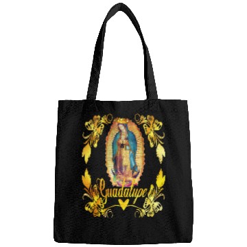 Discover Our Lady Guadalupe Virgin Mary Catholic Decor Bags
