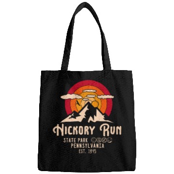 Discover Hickory Run state park Pennsylvania retro camping Bags