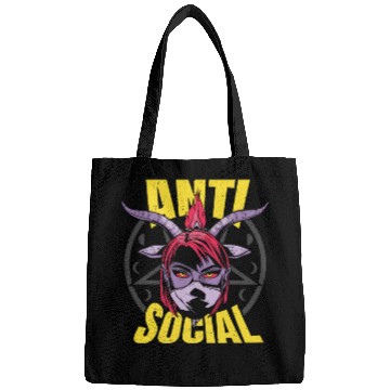 Discover Not social devil horns Not social devil horns insp Bags