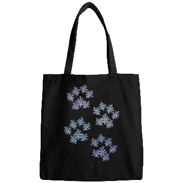 Discover Snowflake Paws (Pastel) Bags