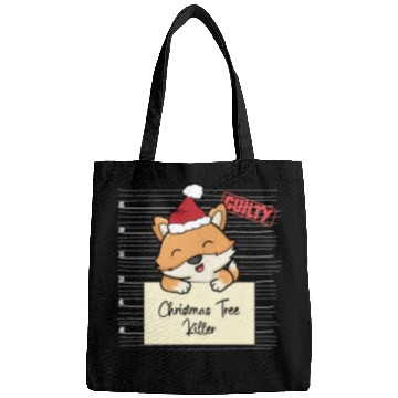 Discover Fox christmas funny prison Bags
