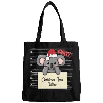 Discover Koala christmas funny prison Bags