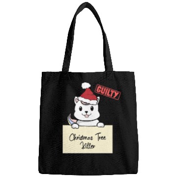 Discover Unicorn cat christmas funny prison Bags