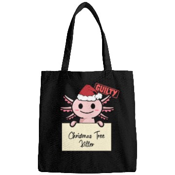 Discover Axolotl christmas funny prison Bags