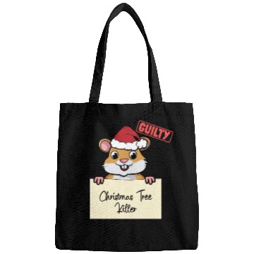 Discover Hamster christmas funny prison Bags