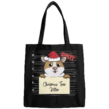 Discover Guinea pig christmas funny prison Bags