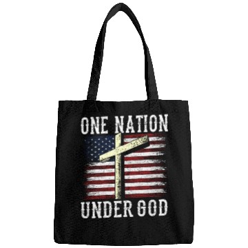 Discover One Nation Under God America US USA American Bags