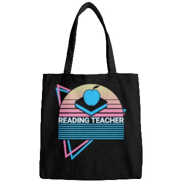 Discover Reading Teacher Retro Bags