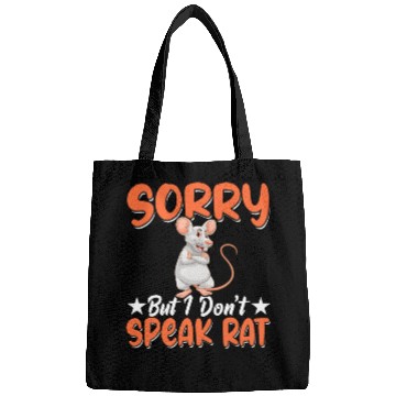 Discover Rat Lover Rat Pet Rodent Mouse Rat Lady Bags
