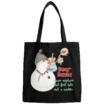 Discover Dear Santa I can explain Bags