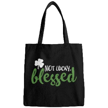 Discover Not Lucky Blessed Shamrock St Patricks Irish Bags