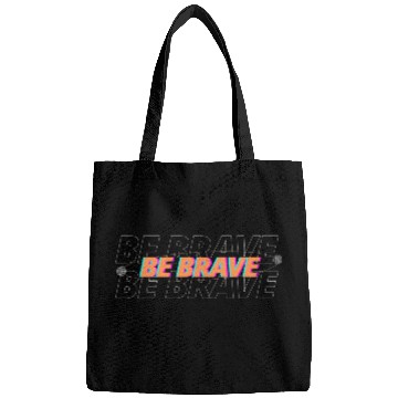Discover Black and Beige Typography Bags
