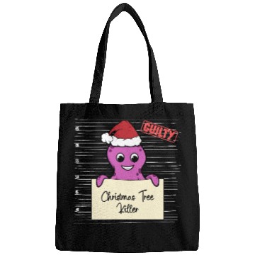Discover Octopus christmas funny prison Bags