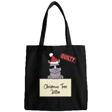 Discover rhino christmas funny prison Bags