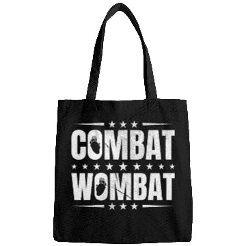 Discover Combat Wombat For A Wombats Lover Bags