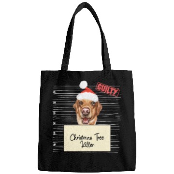 Discover Labrador christmas funny prison Bags