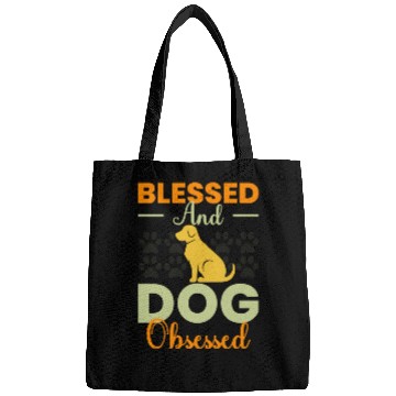Discover Blessed & Dog Obsessed Owners Pet Lover Gift Ideas Bags