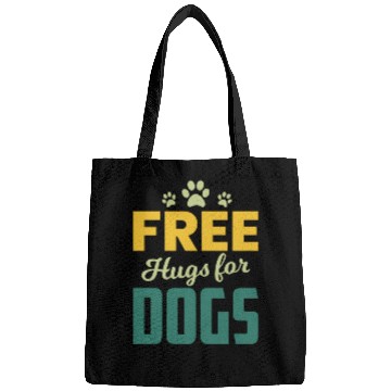 Discover Free Hugs for Dogs Owners Pet Lover Gift Ideas Bags