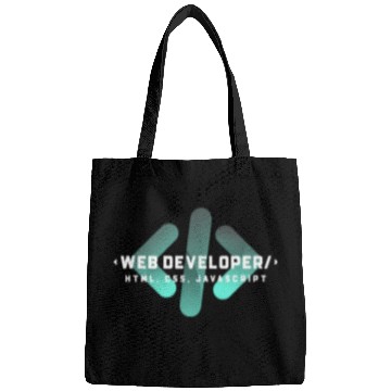 Discover Web Developer Typography (HTML, CSS, JavaScript) Bags