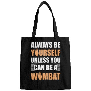 Discover Cute Australian Wombat Quote Wombats Lover Bags
