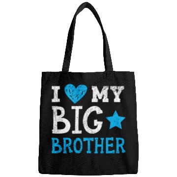 Discover I Love My Big Brother Best Bro Ever Brotherhood Bags