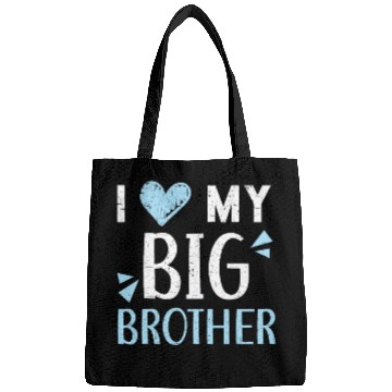 Discover I Love My Big Brother Best Bro Ever Brotherhood Bags