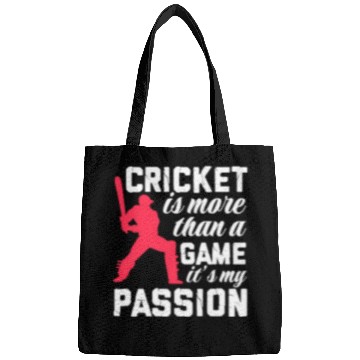 Discover Cricket Is More Than A Game It's A Passion Bags