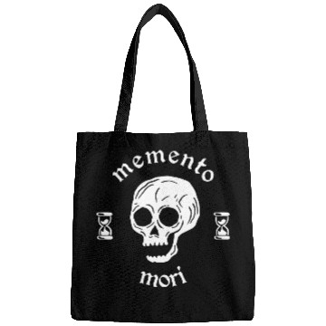 Discover memento mori White Bags
