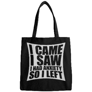 Discover I had anxiety saying Bags