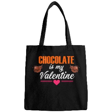 Discover chocolate is my valentine Bags