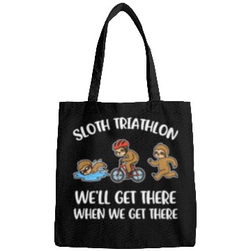 Discover Sloth Triathlon Funny Triathlon Gift Bags