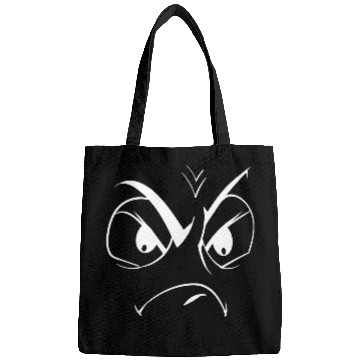 Discover Angry eyes cartoon Funny Bags design for Gift