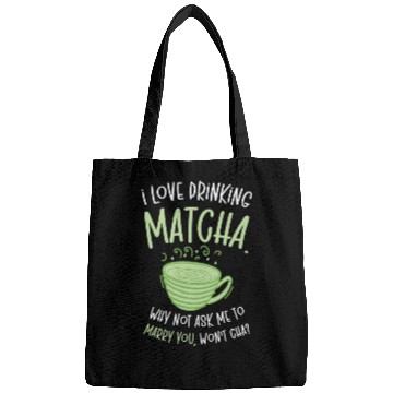 Discover Matcha Lover Wedding Matcha Tea Pick Up Lines Bags