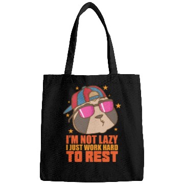 Discover I'm not Lazy I Just work Hard to Rest Sloth Bags